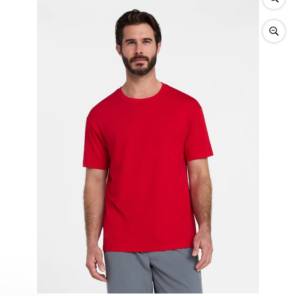 🇺🇸 $5 🇺🇸 Athletic Works Tri-Blend Red Men’s T-shirt Large